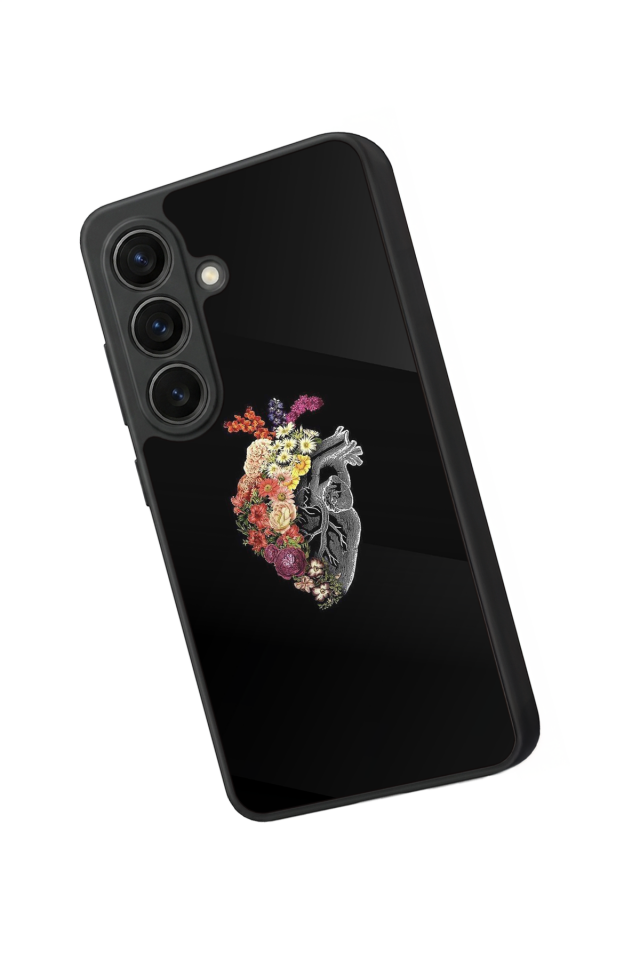 Samsung Galaxy S26 Uyumlu Kalp Love Tasarımlı Glossy Premium Kılıf