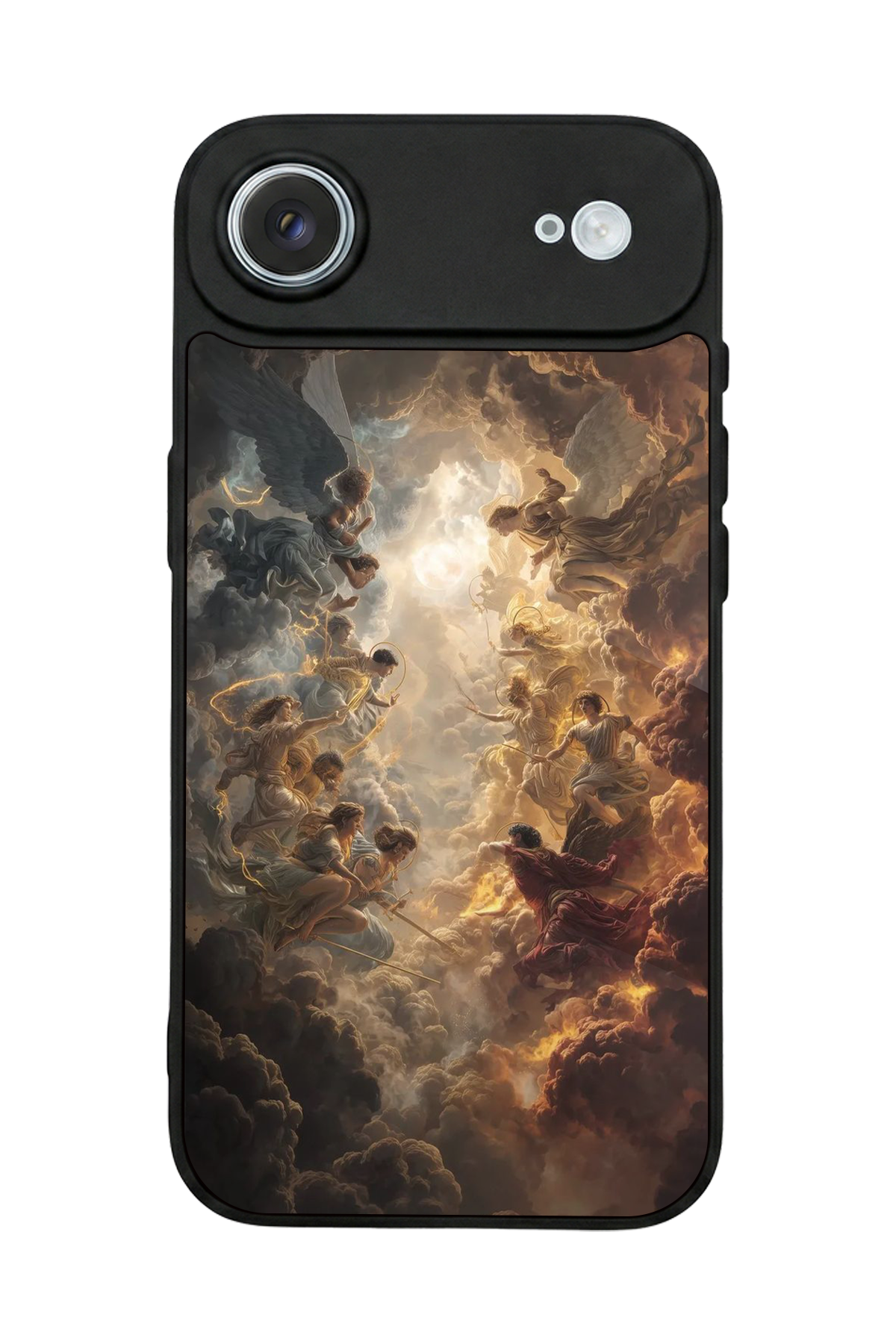 iPhone 17 Air Uyumlu Melek Tasarımlı Glossy Premium Kılıf