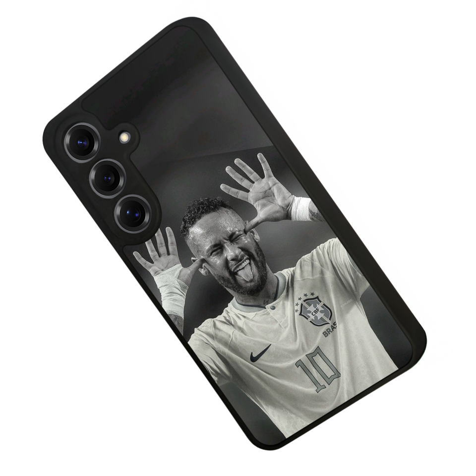 Samsung Galaxy S25 Uyumlu Neymar Tasarımlı Glossy Premium Kılıf
