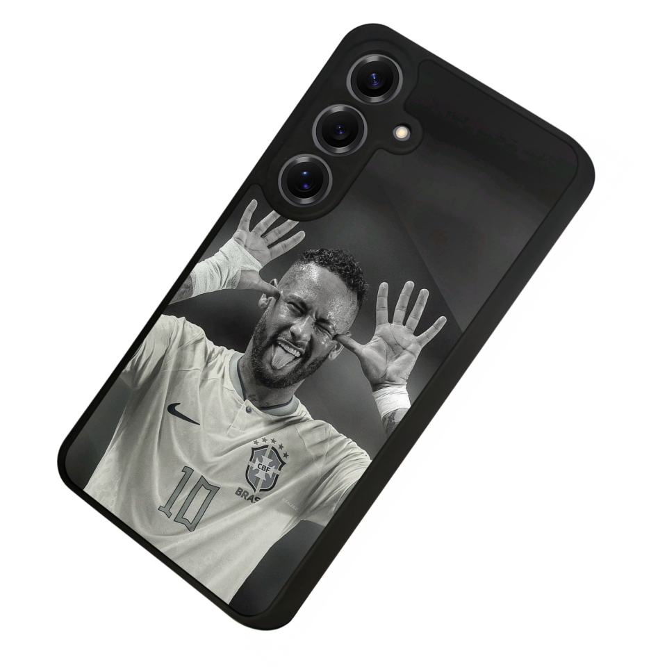 Samsung Galaxy S25 Uyumlu Neymar Tasarımlı Glossy Premium Kılıf