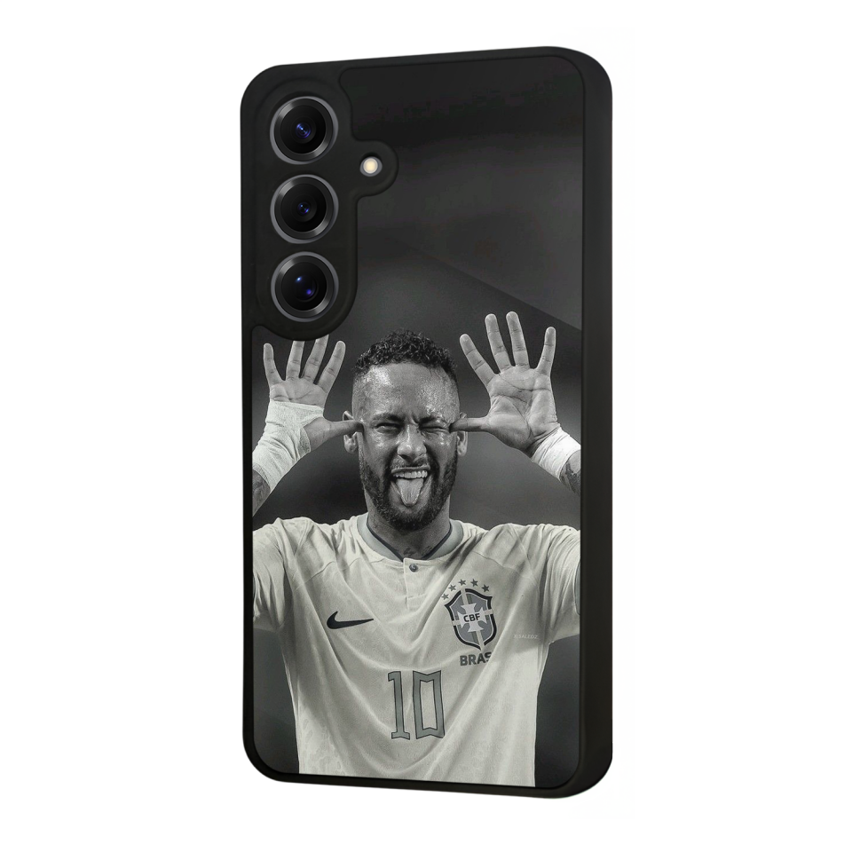Samsung Galaxy S25 Uyumlu Neymar Tasarımlı Glossy Premium Kılıf