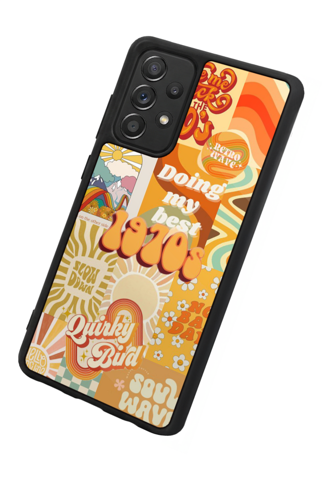 Samsung Galaxy A72 Uyumlu Poster Tasarımlı Glossy Premium Kılıf