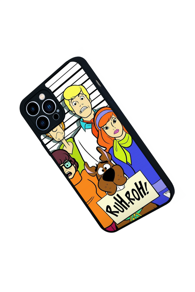 iPhone 12 Pro Max Uyumlu Scooby Doo Tasarımlı Glossy Premium Kılıf