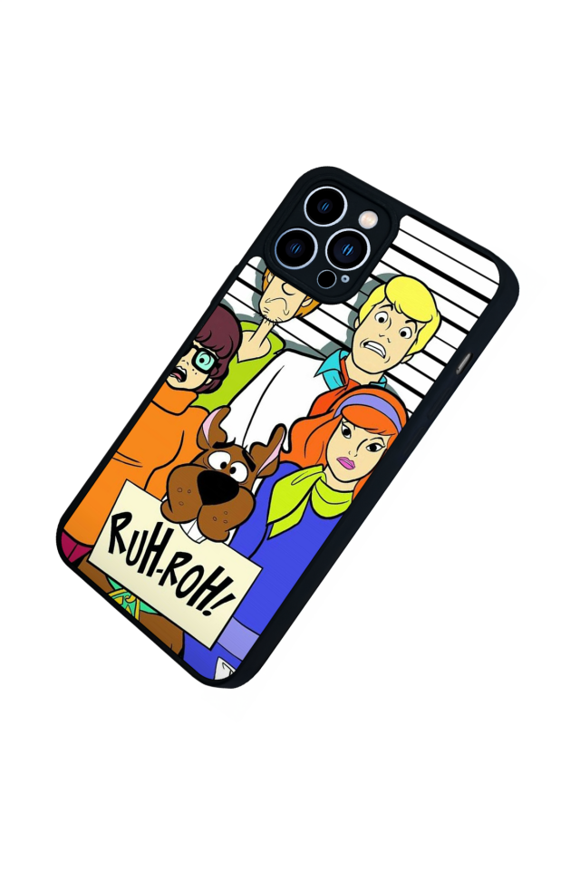 iPhone 12 Pro Max Uyumlu Scooby Doo Tasarımlı Glossy Premium Kılıf