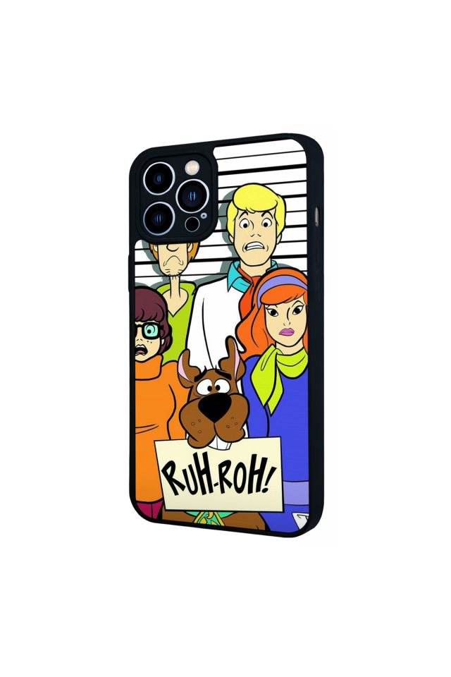 iPhone 12 Pro Max Uyumlu Scooby Doo Tasarımlı Glossy Premium Kılıf