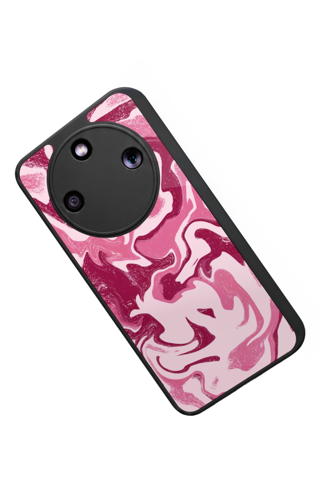 Honor Magic 8 Lite Uyumlu Soft Degrade Tasarımlı Glossy Premium Kılıf