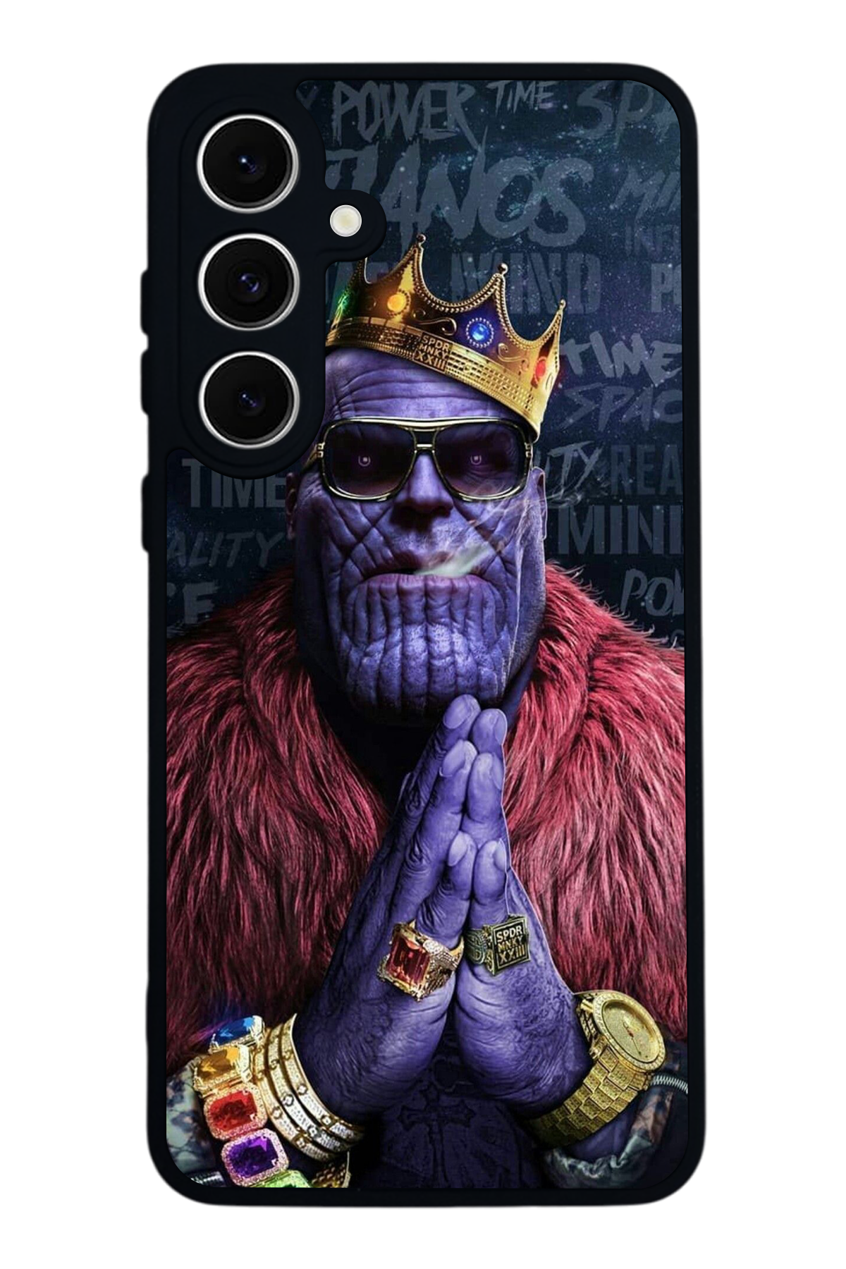 Samsung Galaxy A16 Uyumlu Thanos Tasarımlı Glossy Premium Kılıf