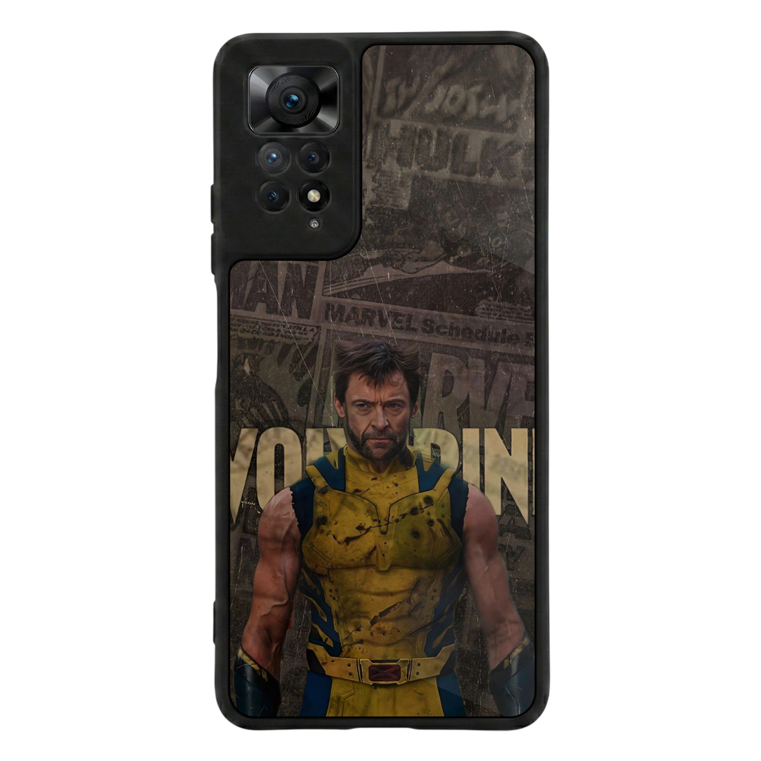 Xiaomi Redmi Note 11 Pro Uyumlu Wolverine Tasarımlı Glossy Premium Kılıf