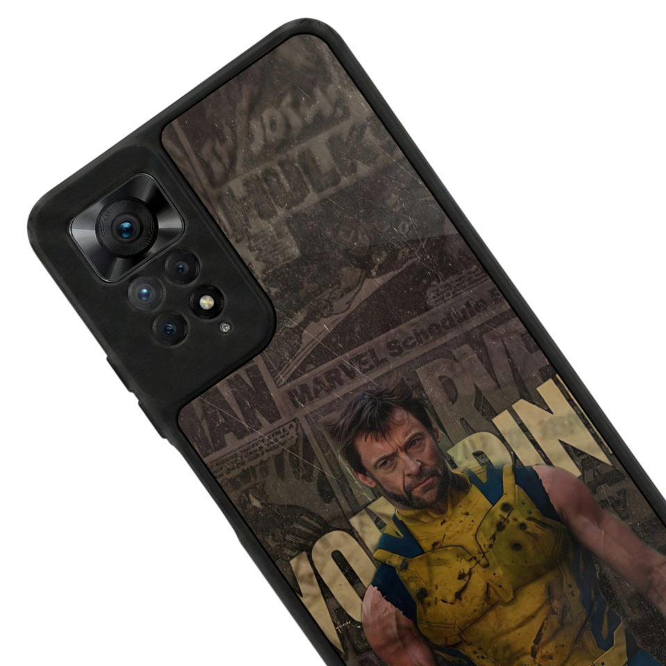 Xiaomi Redmi Note 11 Pro Uyumlu Wolverine Tasarımlı Glossy Premium Kılıf