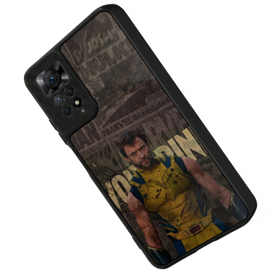 Xiaomi Redmi Note 11 Pro Uyumlu Wolverine Tasarımlı Glossy Premium Kılıf