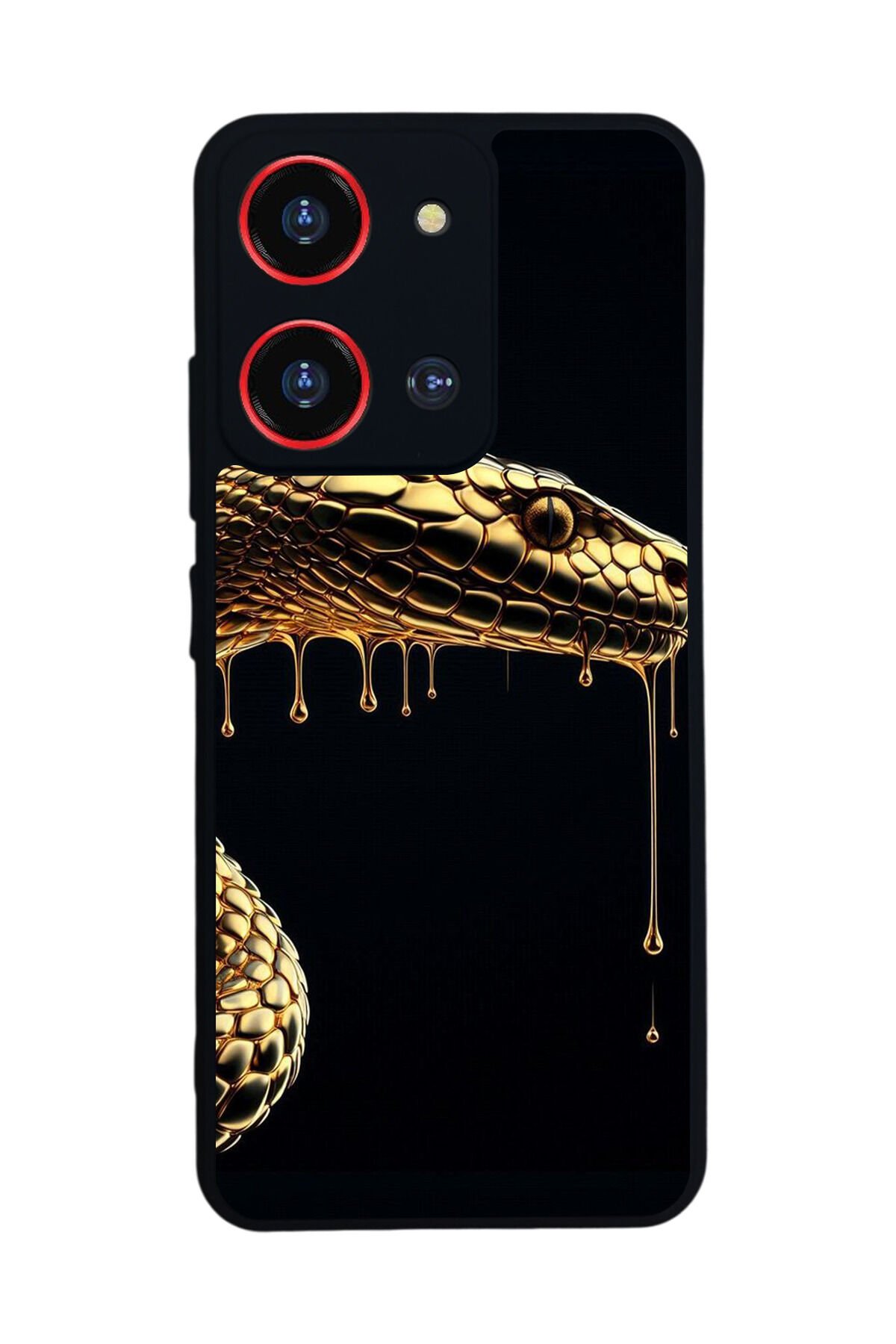 Reeder S19 Max Pro S 108MP Uyumlu Yılan Tasarımlı Glossy Premium Kılıf