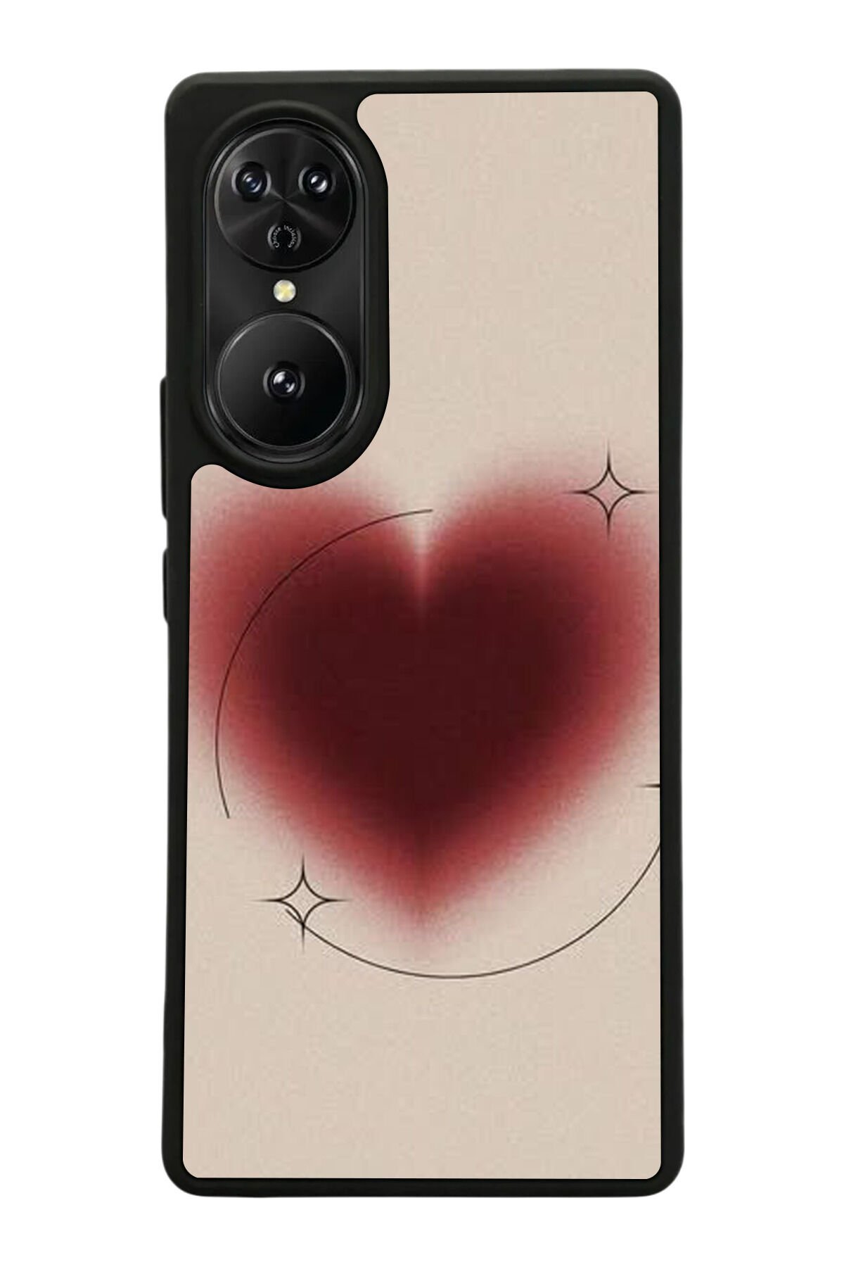 Reeder S19 Max Pro S EDGE Uyumlu Kalp Love Tasarımlı Glossy Premium Kılıf