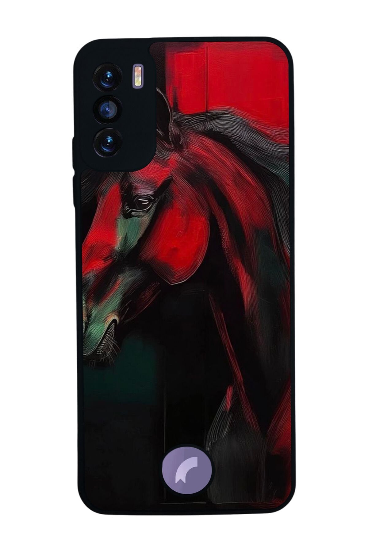 Reeder S19 Max Pro S Uyumlu At Horse Tasarımlı Glossy Premium Kılıf