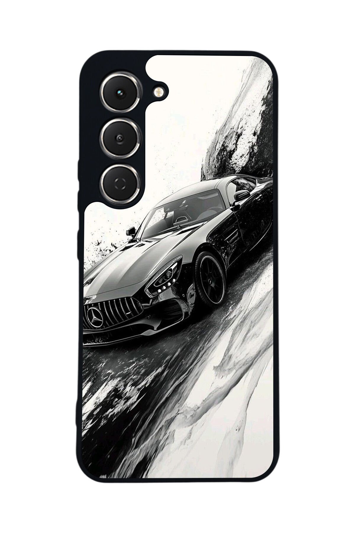 Tecno Spark 40 Pro Uyumlu Mercedes Tasarımlı Glossy Premium Kılıf