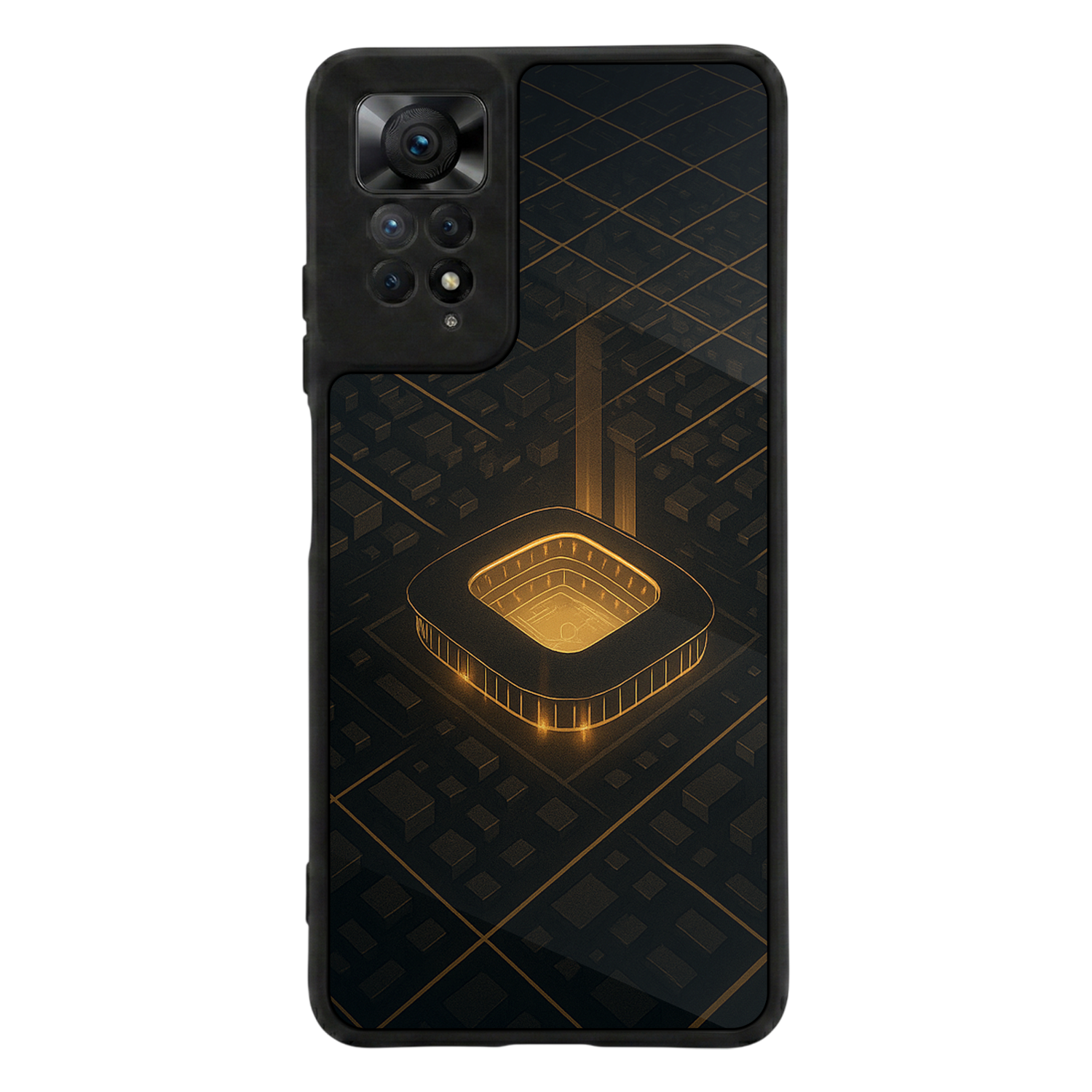 Xiaomi Redmi Note 11 Pro Uyumlu Aslan Tasarımlı Glossy Premium Kılıf