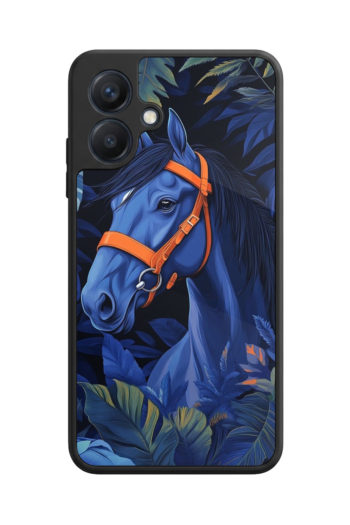 Samsung Galaxy A07 Uyumlu At Horse Tasarımlı Glossy Premium Kılıf