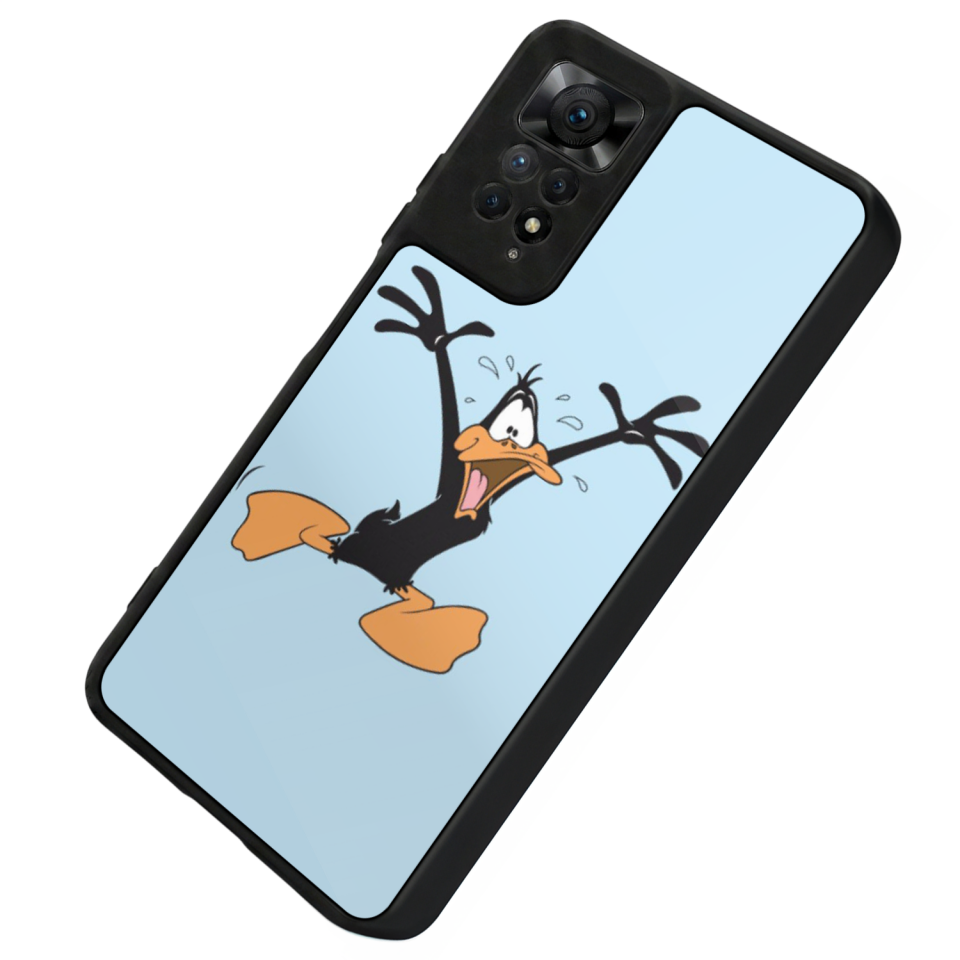 Xiaomi Redmi Note 12 Pro Uyumlu Daffy duck Tasarımlı Glossy Premium Kılıf