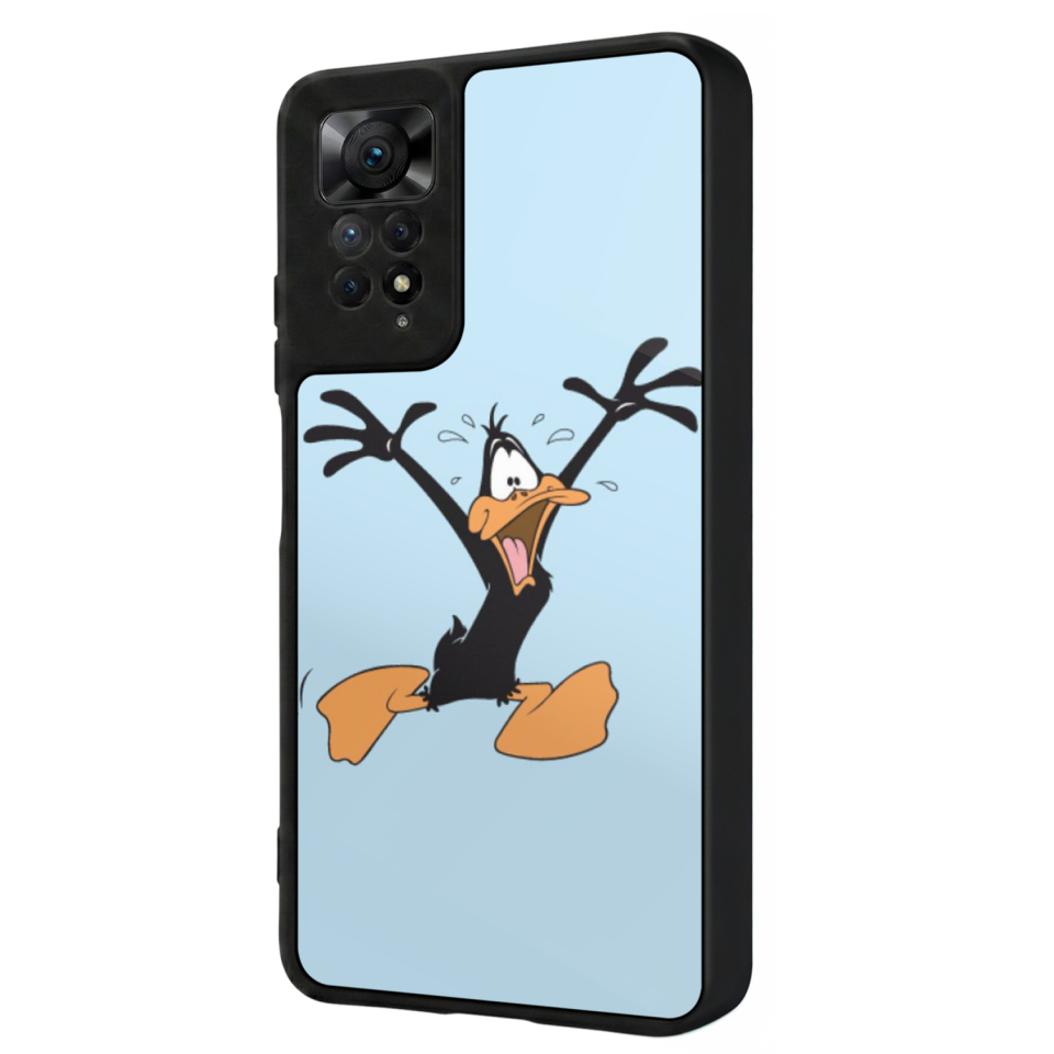 Xiaomi Redmi Note 12 Pro Uyumlu Daffy duck Tasarımlı Glossy Premium Kılıf