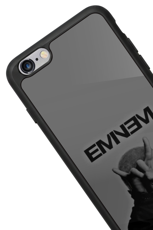 iPhone 6s Plus Uyumlu Eminem Tasarımlı Glossy Premium Kılıf