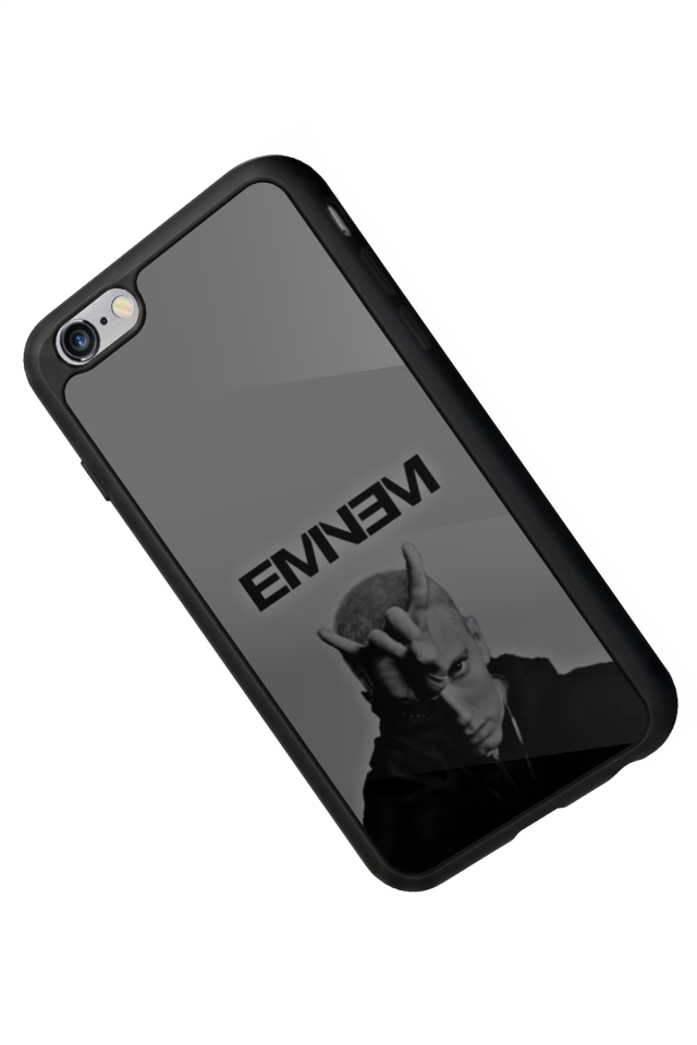 iPhone 6s Plus Uyumlu Eminem Tasarımlı Glossy Premium Kılıf
