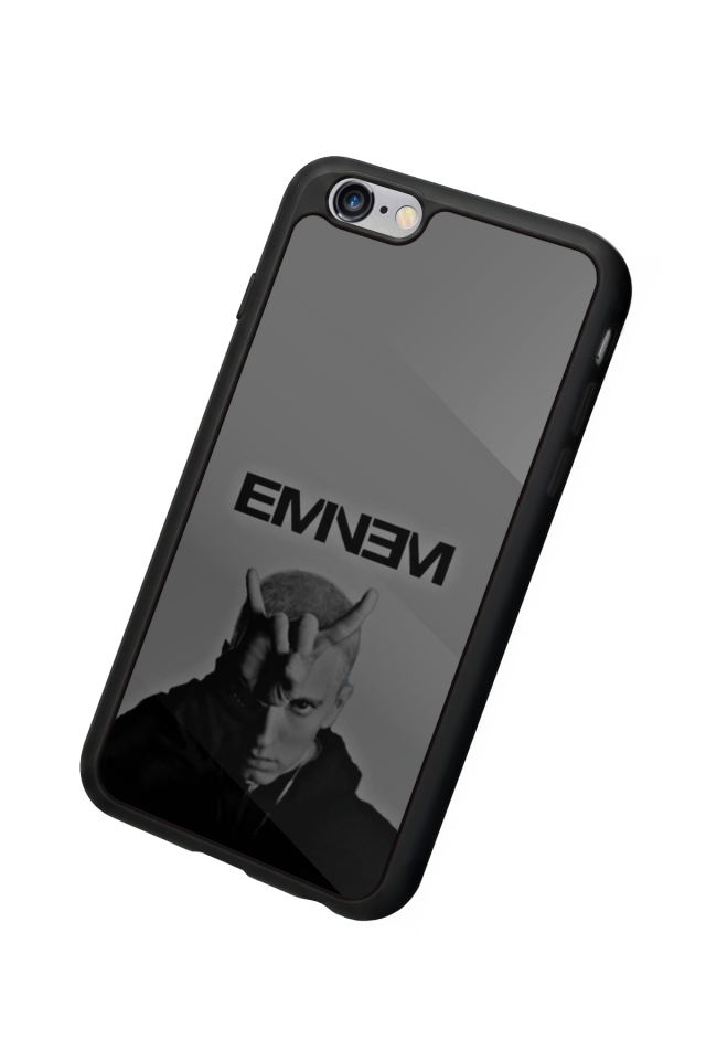 iPhone 6s Plus Uyumlu Eminem Tasarımlı Glossy Premium Kılıf