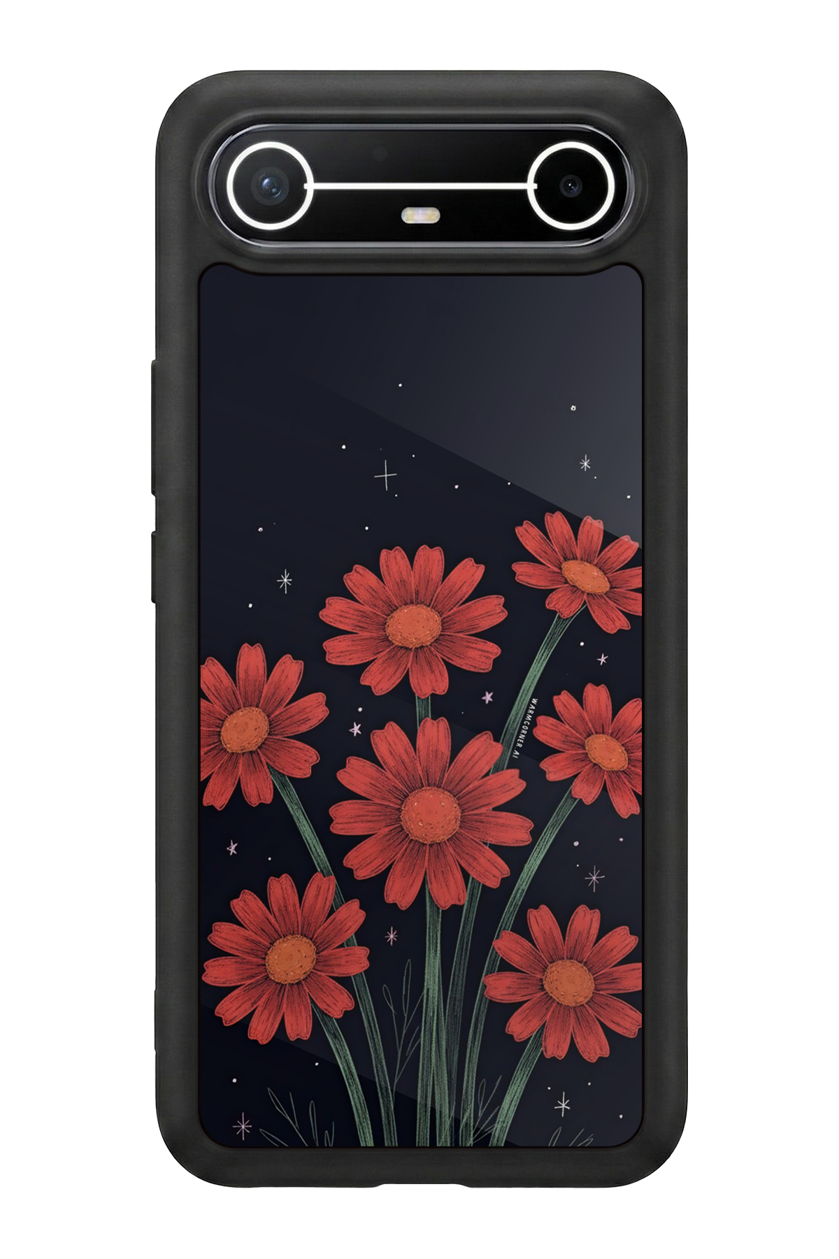 Tecno Spark Slim 5G Uyumlu Floral Tasarımlı Glossy Premium Kılıf