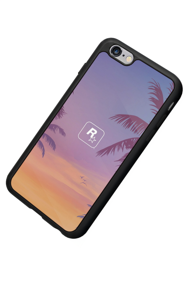 iPhone 6 Plus Uyumlu GTA Tasarımlı Glossy Premium Kılıf