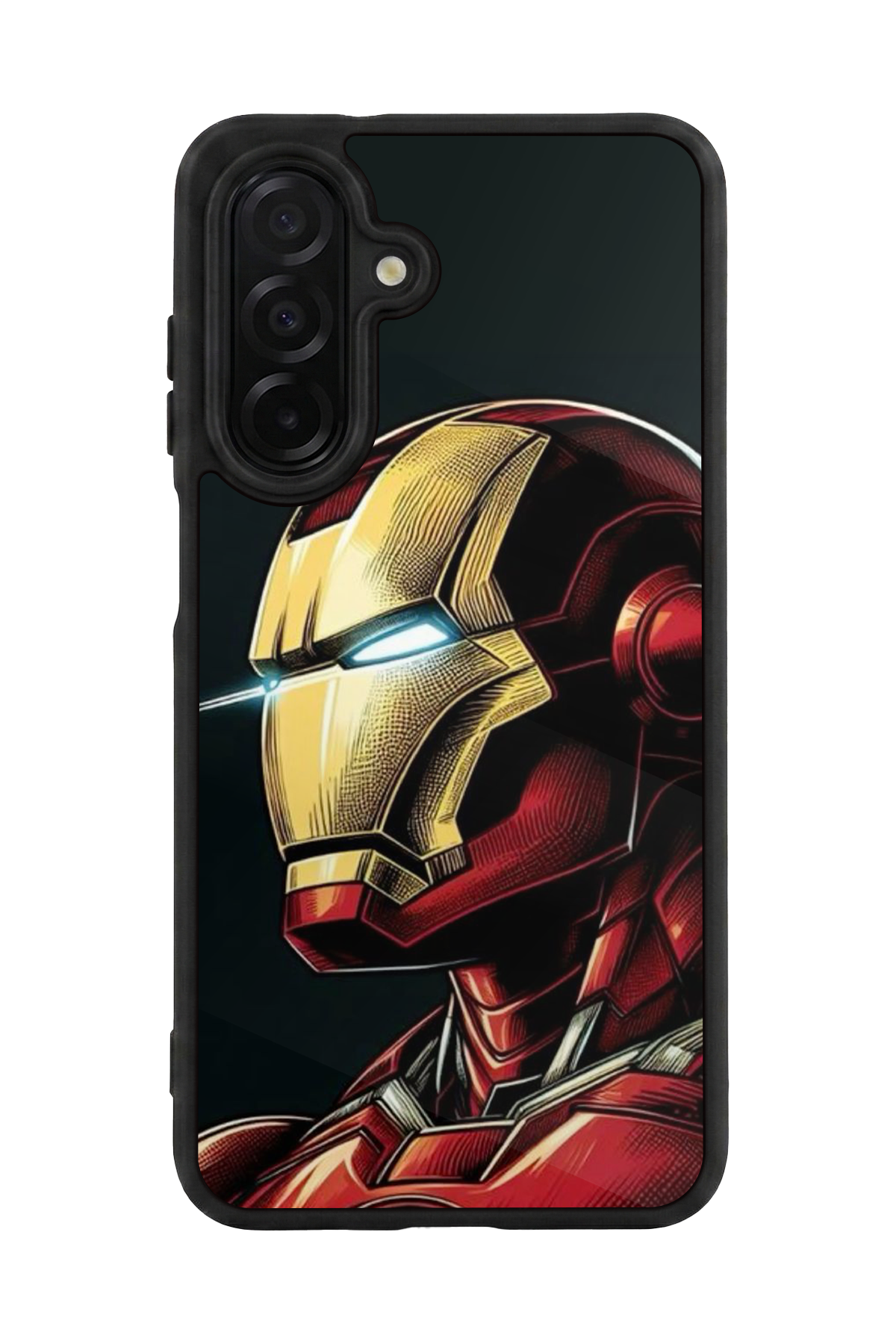 Samsung Galaxy A56 Uyumlu  Iron Man ( Demir Adam ) Tasarımlı Glossy Premium Kılıf