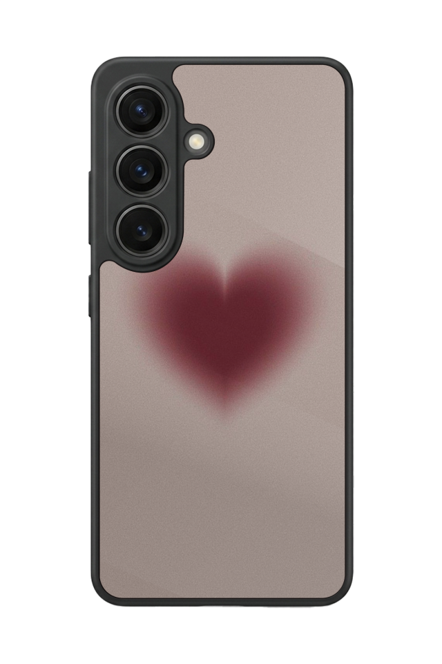 Samsung Galaxy S26 Uyumlu Kalp Love Tasarımlı Glossy Premium Kılıf