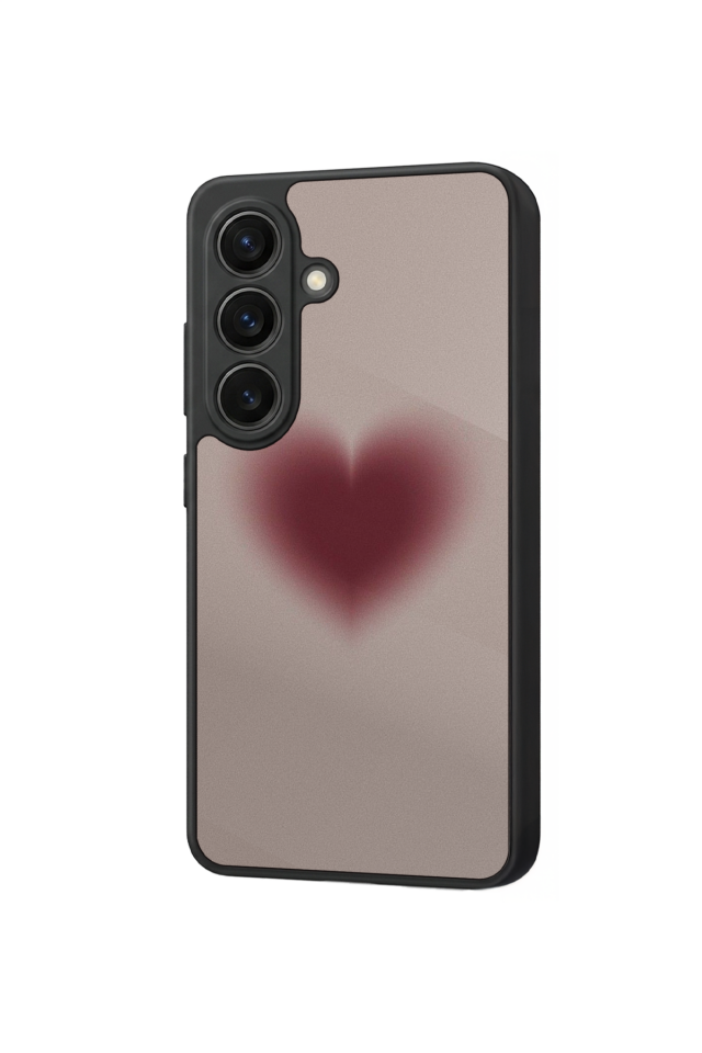 Samsung Galaxy S26 Uyumlu Kalp Love Tasarımlı Glossy Premium Kılıf