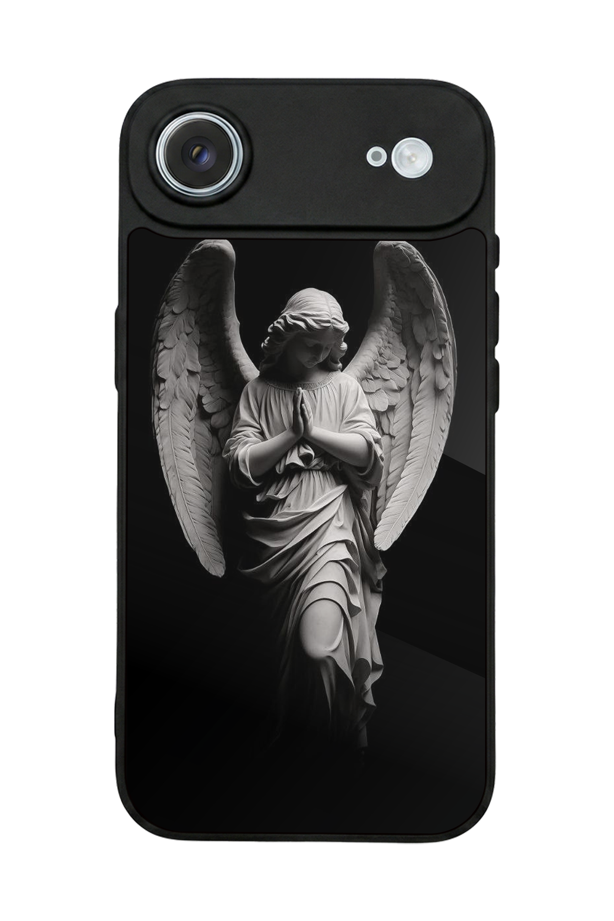 iPhone 17 Air Uyumlu Melek Tasarımlı Glossy Premium Kılıf