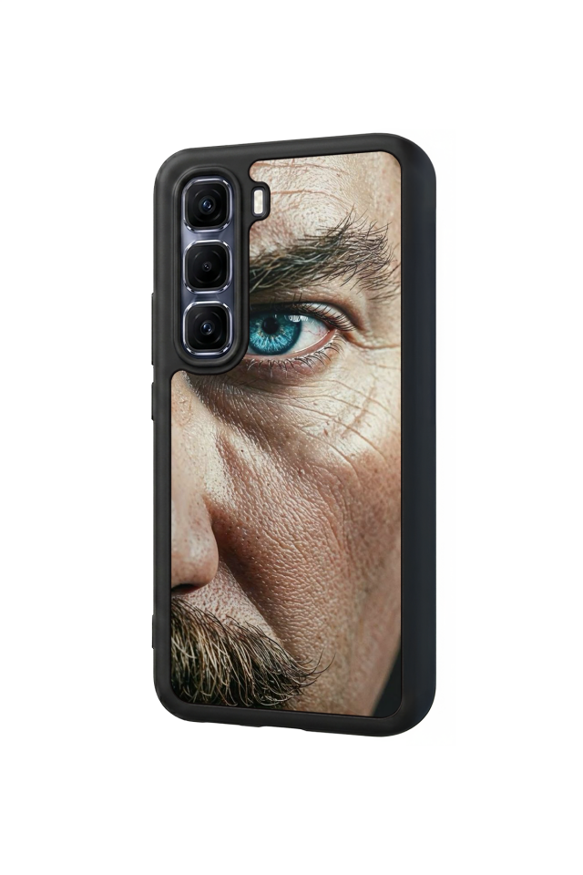 Infinix Hot 60 Pro Plus Uyumlu Mustafa Kemal Ataturk Tasarımlı Glossy Premium Kılıf