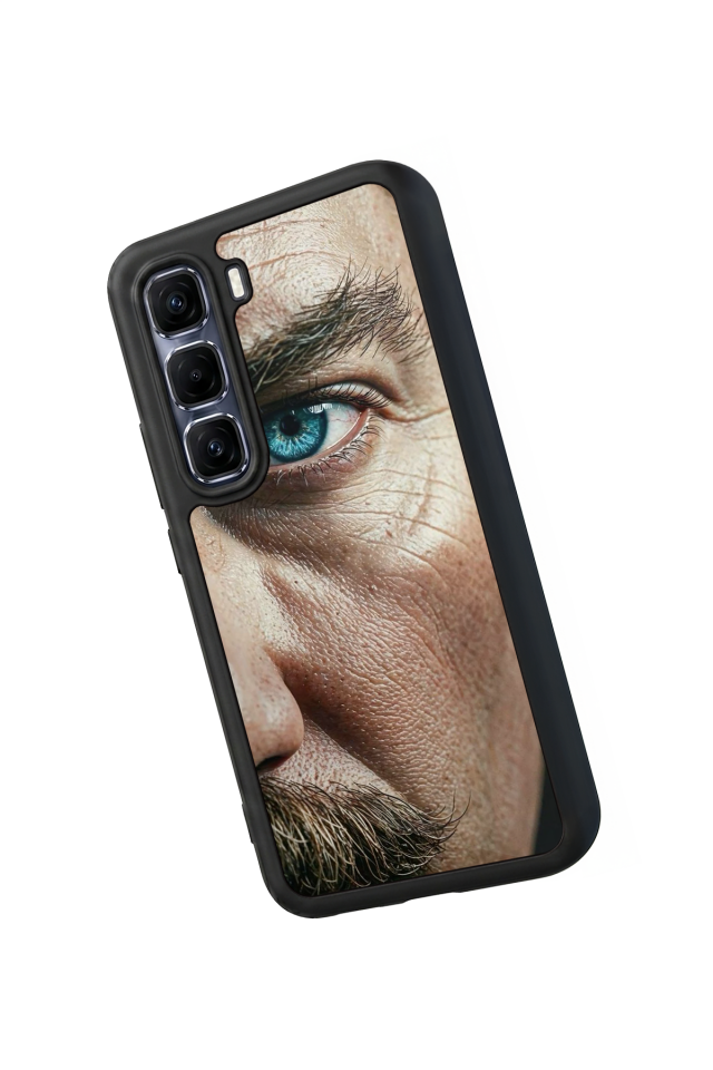 Infinix Hot 60 Pro Plus Uyumlu Mustafa Kemal Ataturk Tasarımlı Glossy Premium Kılıf