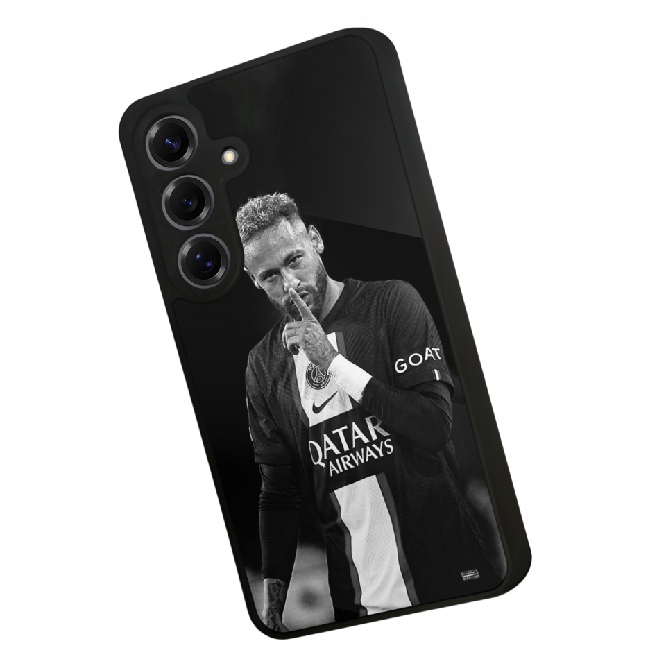 Samsung Galaxy S25 Uyumlu Neymar Tasarımlı Glossy Premium Kılıf