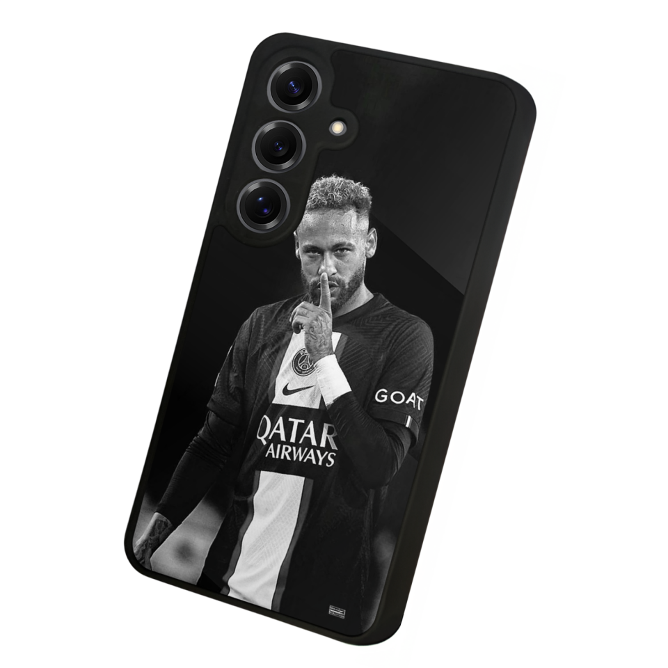 Samsung Galaxy S25 Uyumlu Neymar Tasarımlı Glossy Premium Kılıf