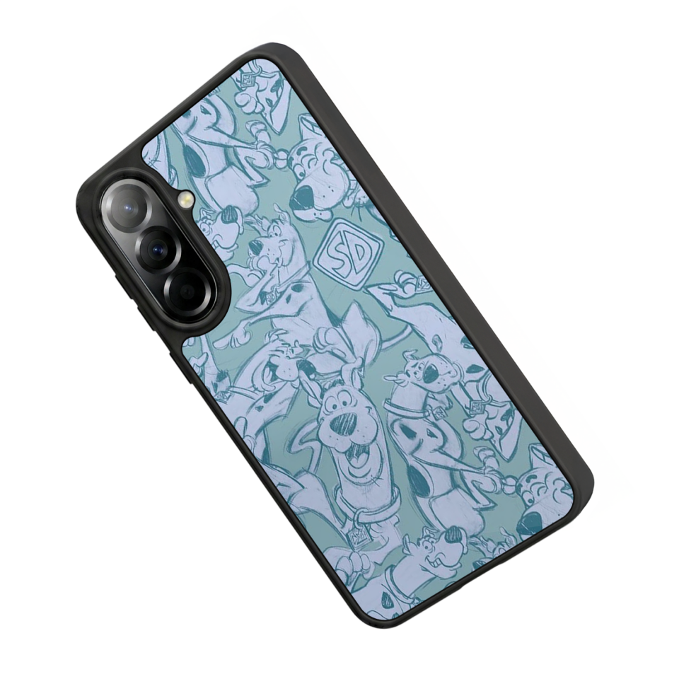 Samsung Galaxy A57 Uyumlu Scooby Doo Tasarımlı Glossy Premium Kılıf