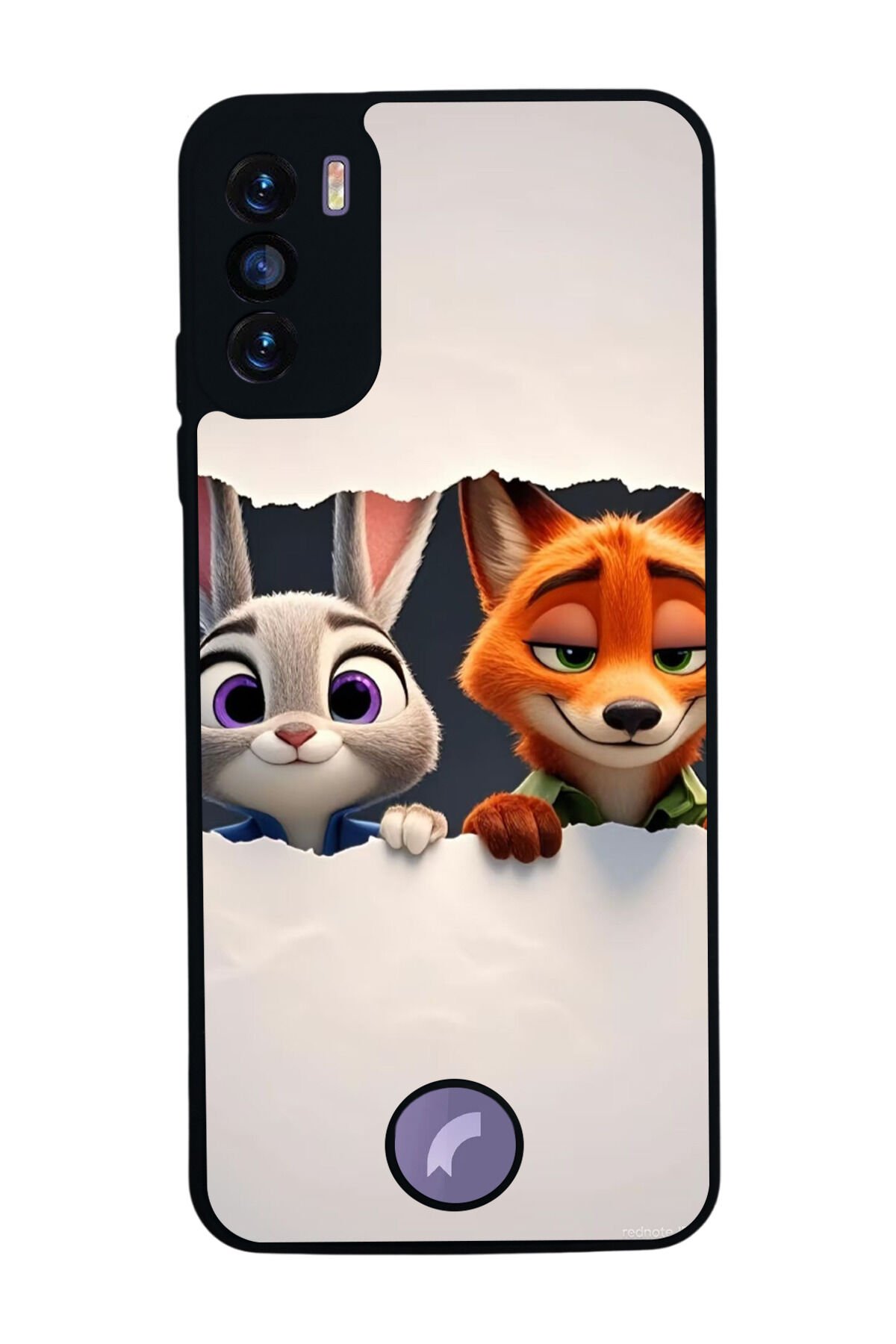 Reeder S19 Max Pro S Uyumlu Zootropolis Tasarımlı Glossy Premium Kılıf