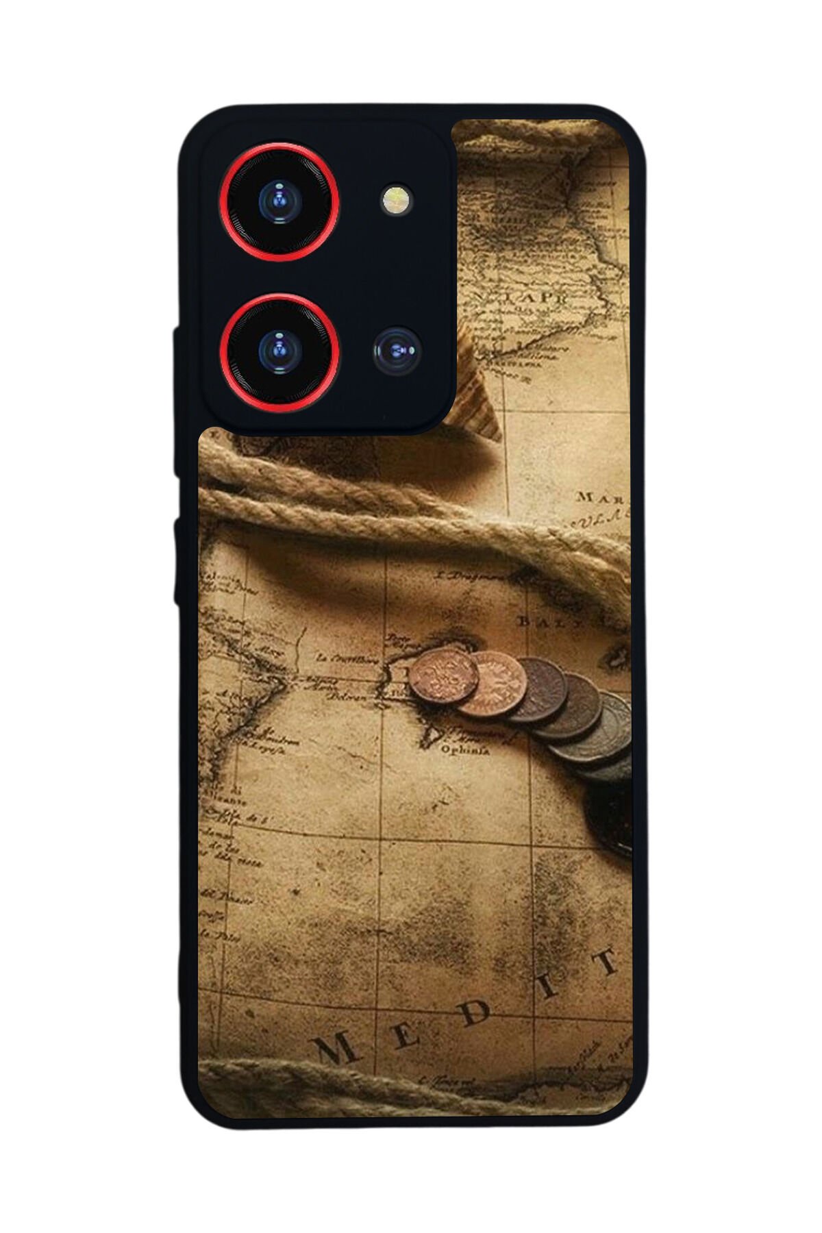 Reeder S19 Max Pro S ZOOM Uyumlu Pusula Tasarımlı Glossy Premium Kılıf