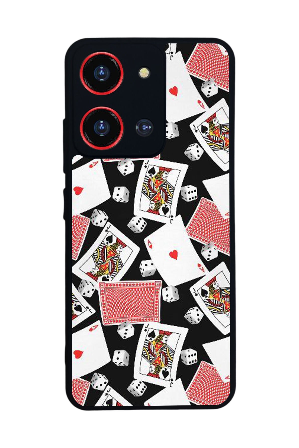 Reeder S19 Max Pro S ZOOM Uyumlu Kart Tasarımlı Glossy Premium Kılıf