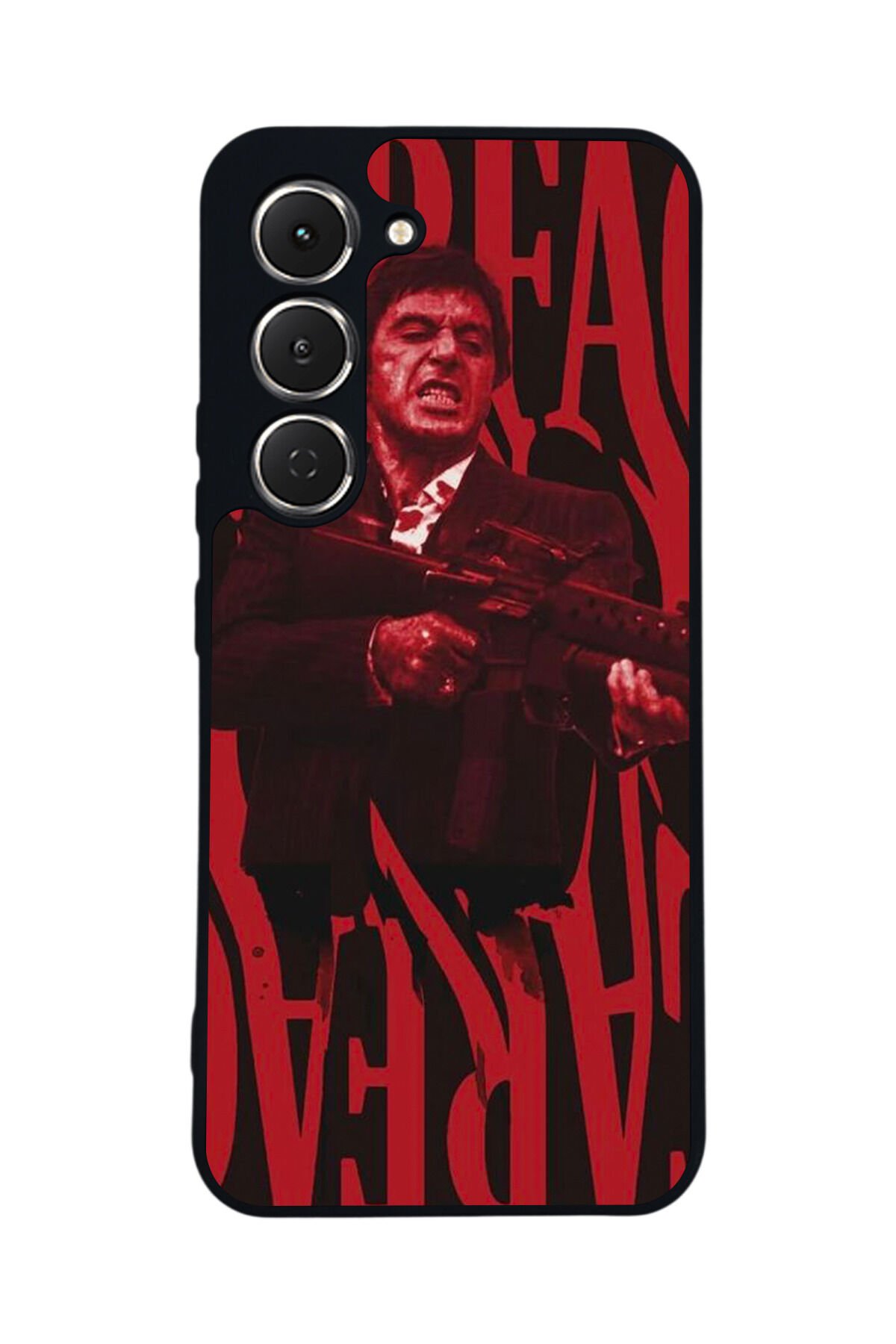 Tecno Spark 40 Pro Uyumlu Scarface Tasarımlı Glossy Premium Kılıf