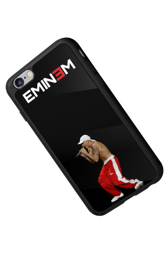 iPhone 6s Plus Uyumlu Eminem Tasarımlı Glossy Premium Kılıf