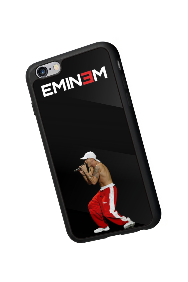 iPhone 6s Plus Uyumlu Eminem Tasarımlı Glossy Premium Kılıf