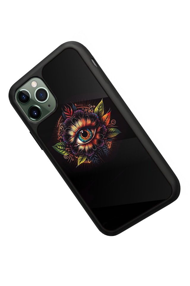 iPhone 11 Pro Uyumlu Göz Tasarımlı Glossy Premium Kılıf
