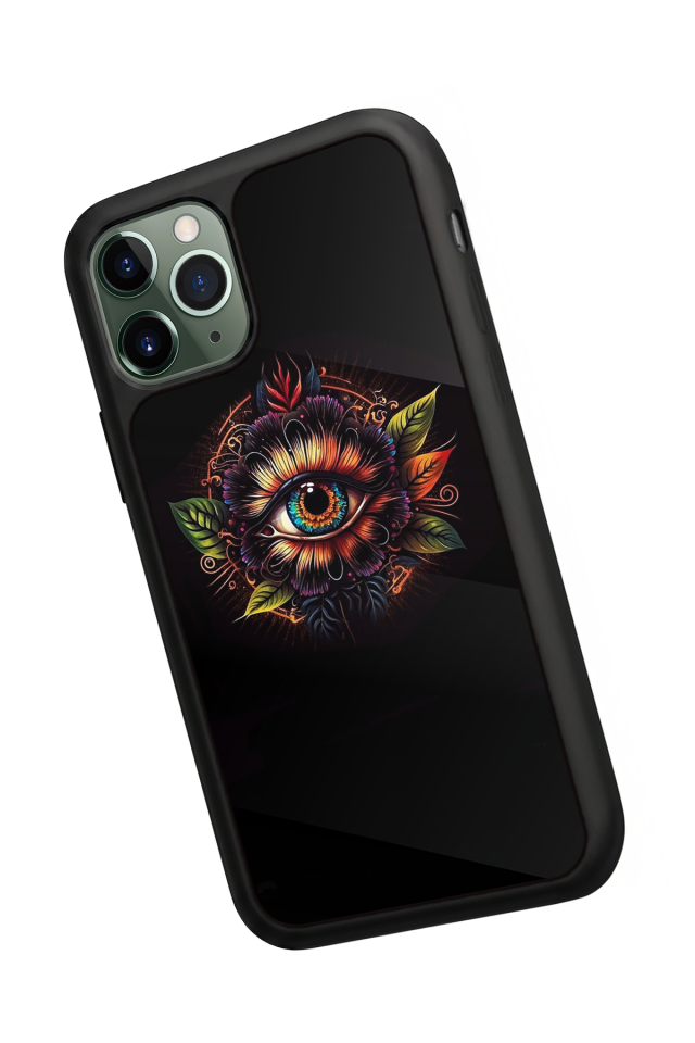 iPhone 11 Pro Uyumlu Göz Tasarımlı Glossy Premium Kılıf