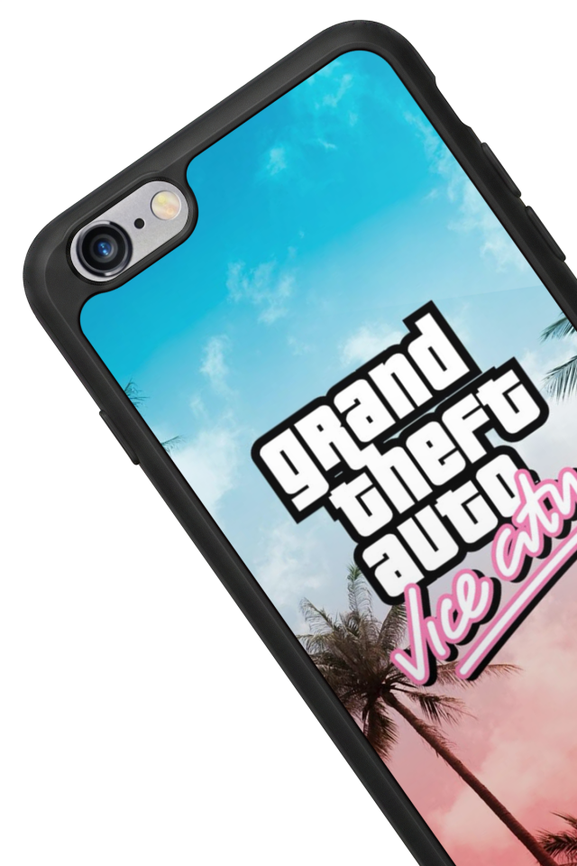 iPhone 6 Plus Uyumlu GTA Tasarımlı Glossy Premium Kılıf