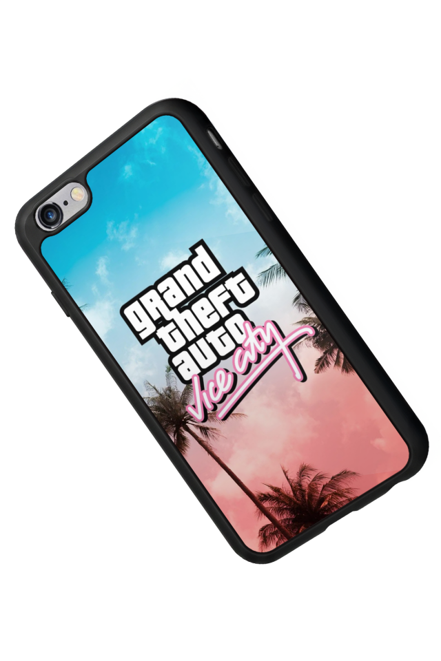 iPhone 6 Plus Uyumlu GTA Tasarımlı Glossy Premium Kılıf
