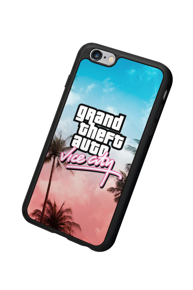 iPhone 6 Plus Uyumlu GTA Tasarımlı Glossy Premium Kılıf