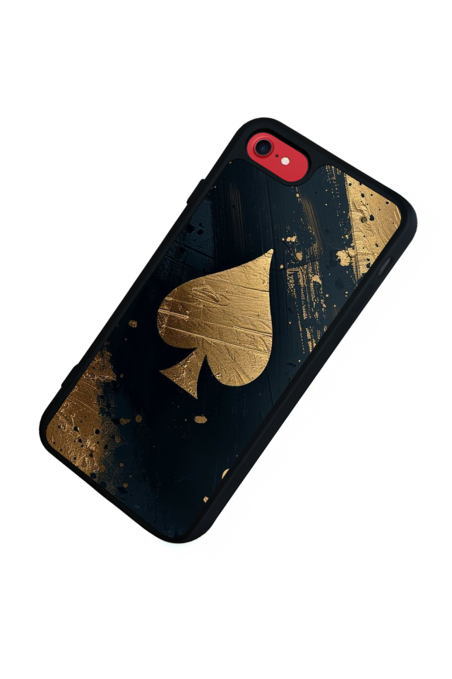 iPhone 8 Uyumlu Kart Tasarımlı Glossy Premium Kılıf
