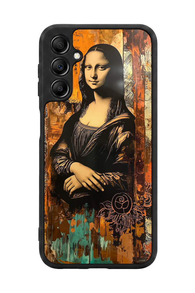 Samsung Galaxy A14 Uyumlu Monalisa Tasarımlı Glossy Premium Kılıf