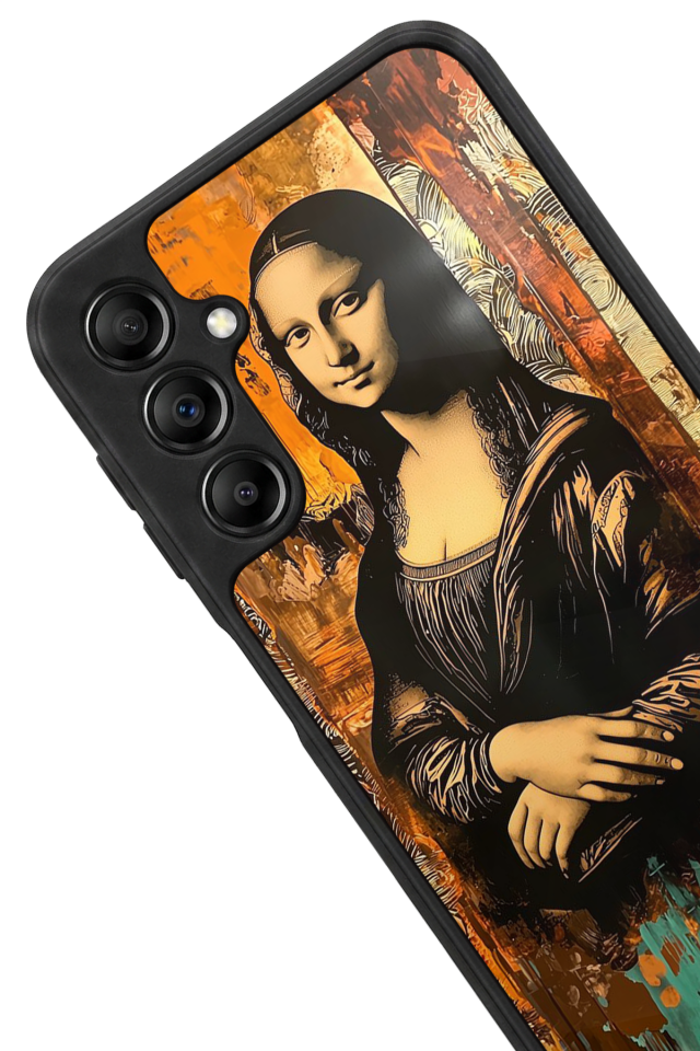 Samsung Galaxy A14 Uyumlu Monalisa Tasarımlı Glossy Premium Kılıf